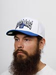 Бейсболка MITCHELL NESS арт. HHSS6642-TMLYYPPPWHIT Toronto Maple Leafs  NHL (синий / белый)